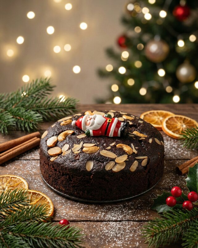 Rich Fruit & Nut Plum Cake